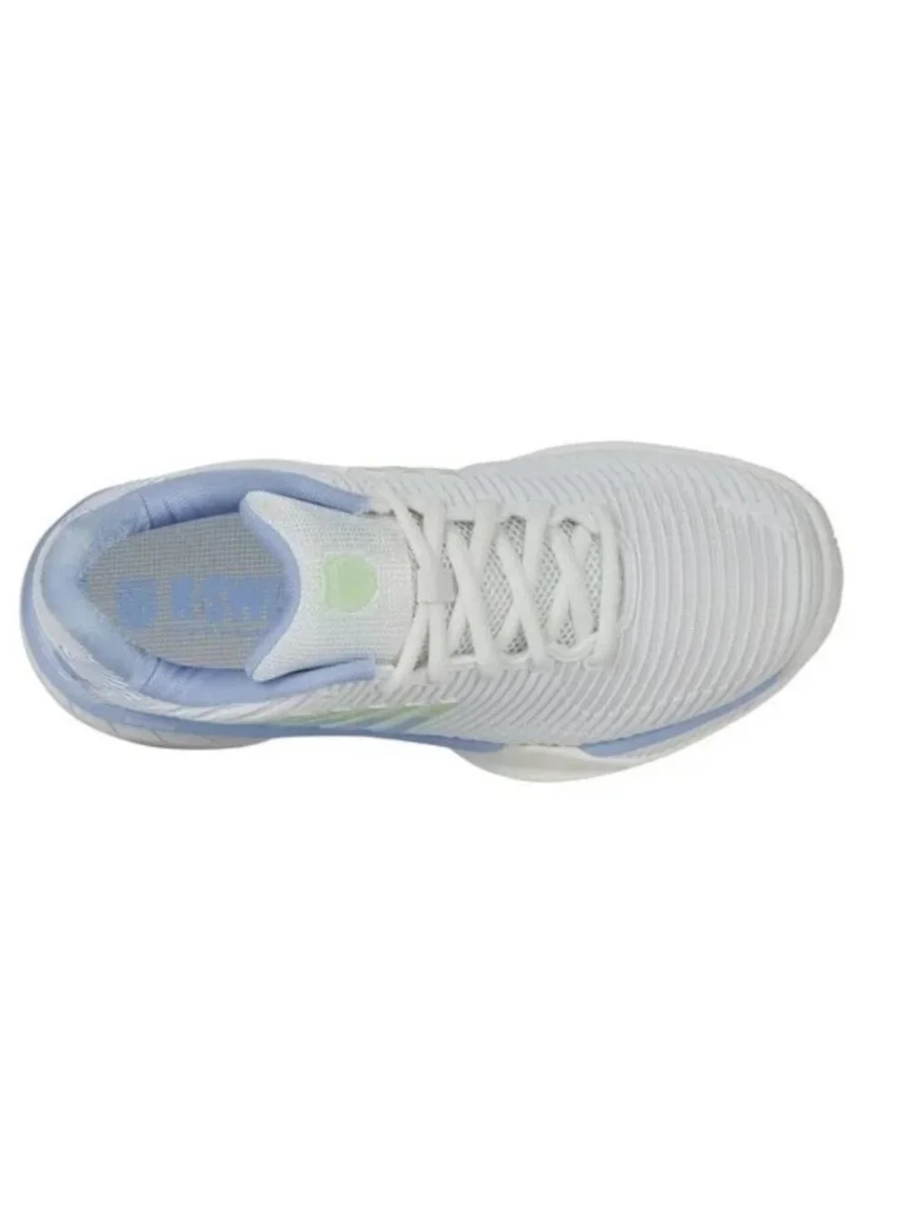 K Swiss HYPERCOURT EXPRESS 2 Tennis Shoes Green Blue White Size 3